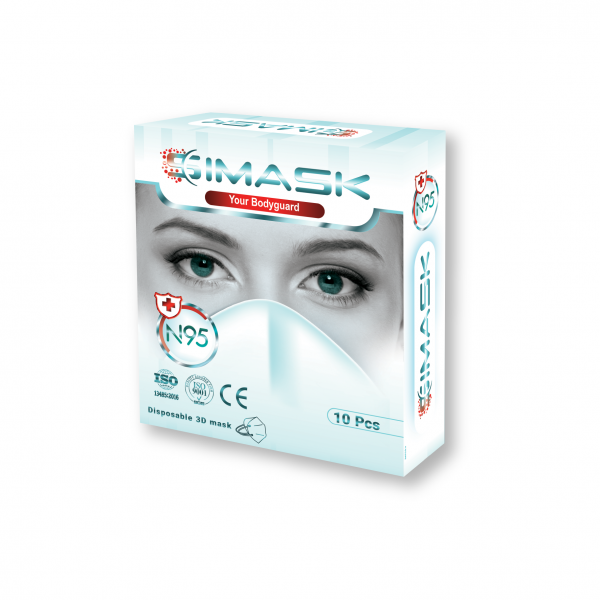 ماسک N95 ساده 10عددی